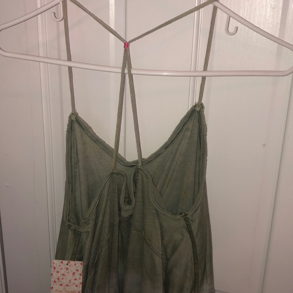 We the free top tie dye green s - Picture 3 of 5